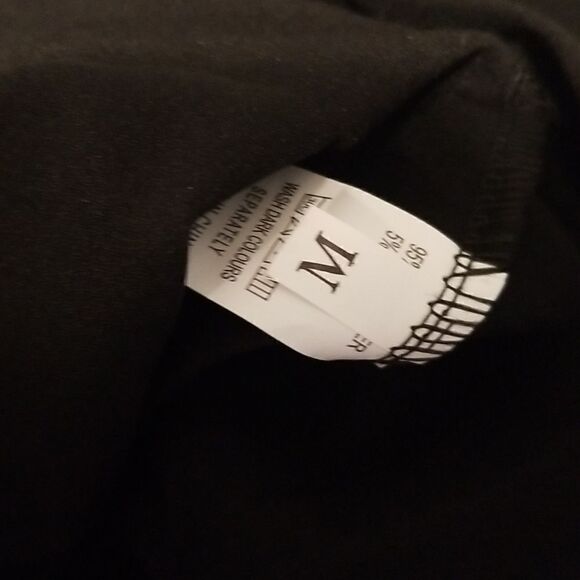 Unusual unique corset black trousers pants medium NWOT - Picture 5 of 15